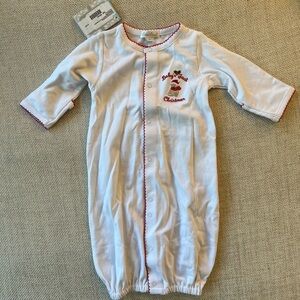 Kissy Kissy Baby's First Christmas Convertible Gown